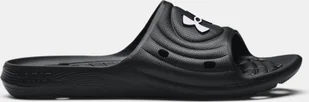 Under Armour Klapki męskie Locker IV Sl czarne r. 42.5 3023758001-001 - Klapki i japonki męskie - miniaturka - grafika 1