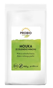 Mąka z zielonego groszku bezglutenowa 450 g BIO PROBIO - Mąka - miniaturka - grafika 1