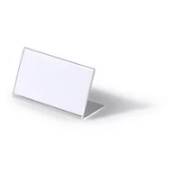 Identyfikatory - Identyfikator stojący DURABLE 52x100mm &quot;L&quot; transparentny 805519 10szt. - miniaturka - grafika 1