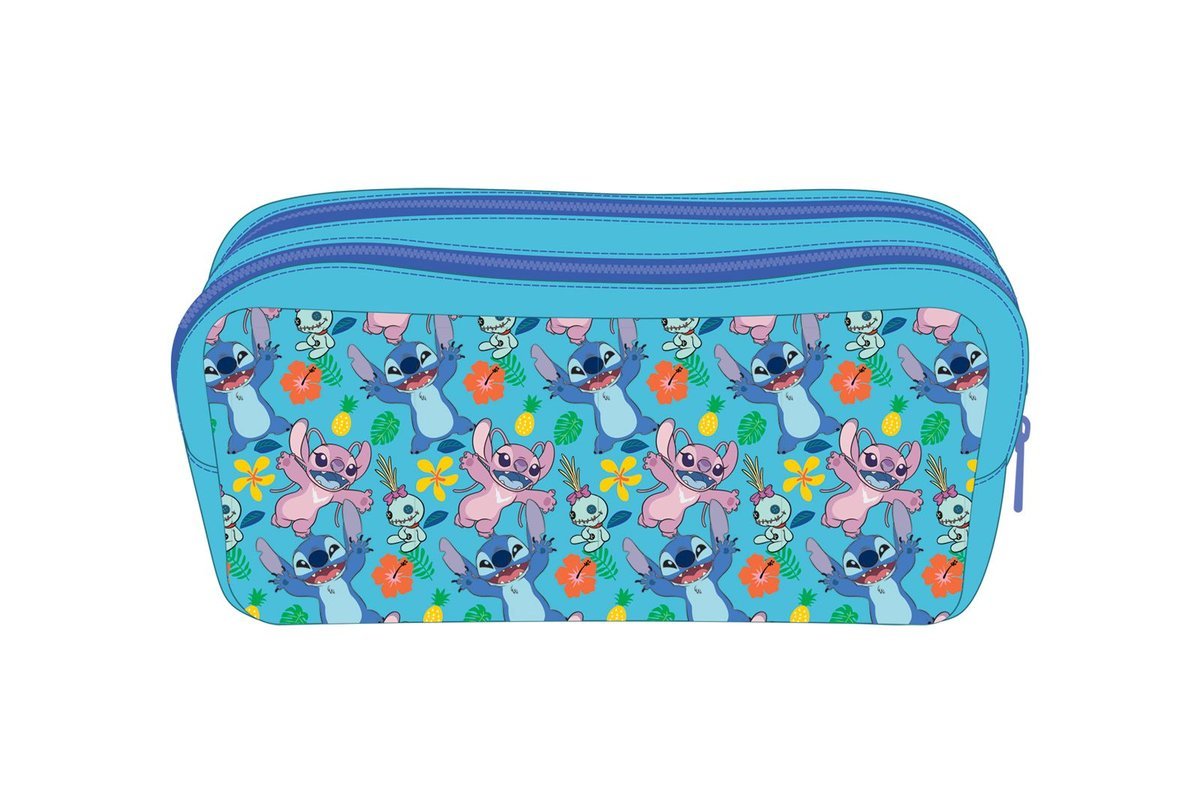 Piórnik szkolny Lilo i Stitch saszetka na przybory dla dziecka