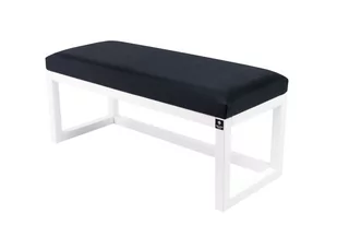 Emra Wood Design, Ławka na buty LPG-2 85 cm, białe siedzisko gładkie, grafitowy - Ławki do przedpokoju Emra Wood Design, Ławka na buty LPG-2 85 cm, białe siedzisko gładkie, grafitowy - Ławki do przedpokoju - miniaturka - grafika 1