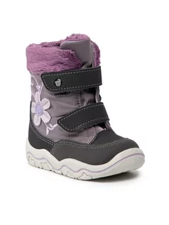Buty dla dziewczynek - Ricosta Śniegowce Pepino By Finia 743531100/344 Szary - grafika 1