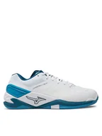Buty sportowe męskie - Mizuno Buty Wave Stealth Neo X1GA2000 Biały - miniaturka - grafika 1