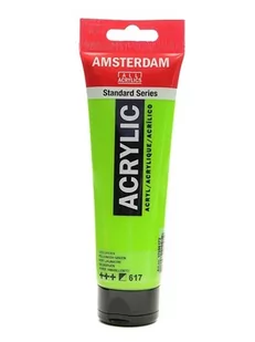Talens Amsterdam, farba akrylowa, 120 ml, Zielony żółtawy - Przybory szkolne - miniaturka - grafika 1