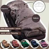 Nosidełka dla dzieci - Otulacz Kocyk Śpiworek – Gąski - miniaturka - grafika 1