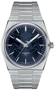 Zegarek Zegarek Tissot T137.407.11.041.02 PRX UFO Robot Grendizer - Zegarki męskie - miniaturka - grafika 1