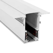 Akcesoria do oświetlenia - Metrowa szyna z zaślepkami AZ5457 z serii ALFA MAGNETIC52 48V GIPS1 - miniaturka - grafika 1