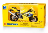 Samochody i pojazdy dla dzieci - Motocykl Suzuki GSX R600 1:18 Daffi - miniaturka - grafika 1
