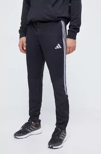 adidas Performance spodnie treningowe Tiro 23 Competition Winterized kolor czarny z aplikacją - Spodnie męskie - miniaturka - grafika 1