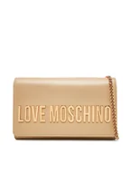 Torebki damskie - LOVE MOSCHINO Torebka JC4103PP1MKD196A Złoty - miniaturka - grafika 1