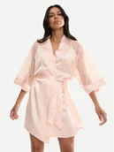 Szlafroki damskie - Triumph Szlafrok A Weekend To Remember 10227185 Beżowy - miniaturka - grafika 1