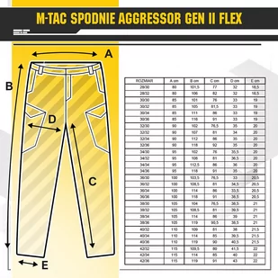 M-Tac - Spodnie taktyczne Aggressor Gen.II Flex - Ripstop - Granatowe - 20058015 - Odzież taktyczna i umundurowanie - miniaturka - grafika 11