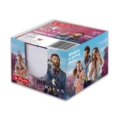 Notesy i bloczki - Notes kostka 8x8cm 450K biały - HERLITZ - miniaturka - grafika 1