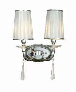 Lumina Deco Kinkiet FABIONE chrom W2 LDW 1200-2 CHR - Lampy ścienne - miniaturka - grafika 1