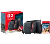 Konsole Nintendo - Nintendo Switch 2 Joy-Con Czarny + Mario Kart World + Split Fiction - miniaturka - grafika 1