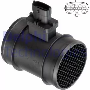 Przepływomierz masowy powietrza Delphi AF10698-12B1 - Przepływomierze - miniaturka - grafika 1
