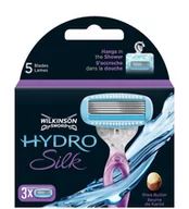 Maszynki do golenia i wkłady - Wilkinson Hydro Silk 6 szt. wkłady nożyki ostrza - miniaturka - grafika 1