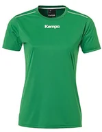 Koszulki i topy damskie - Kempa piłka ręczna poliester koszulka z krótkim rękawem trening top okrągły dekolt kobiety zielony rozmiar S - miniaturka - grafika 1