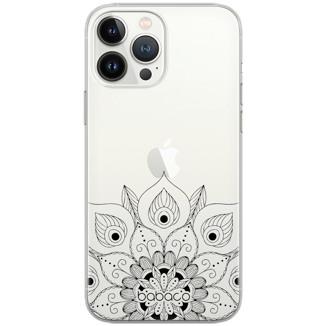 Etui do Apple IPHONE 14 PRO Mandale 008 Babaco Nadruk częściowy Czarny