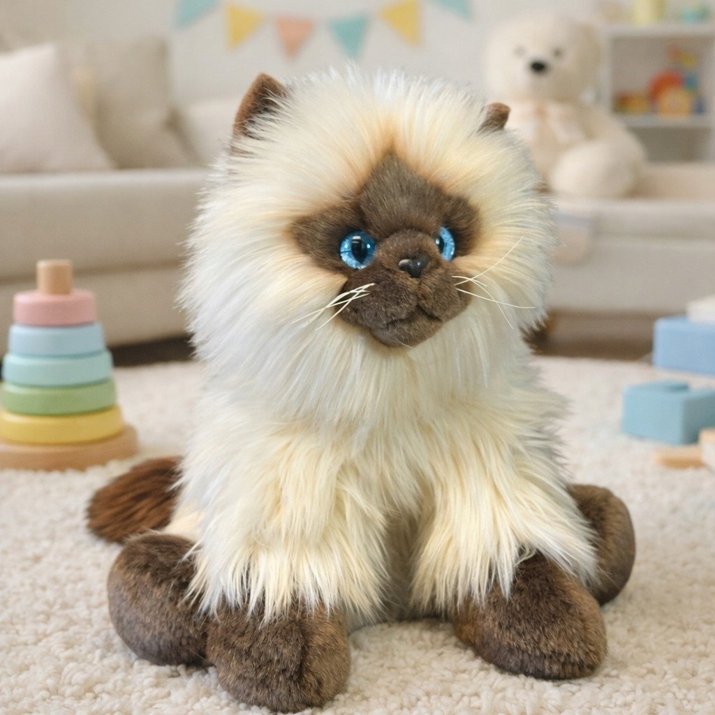 Kot syjamski siedzący 28cm