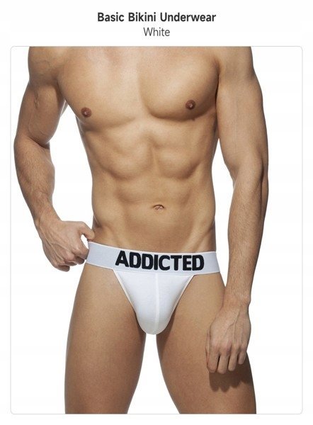 Męska bielizna, slipy marki ADDICTED rozmiar XL, nowe (2733)