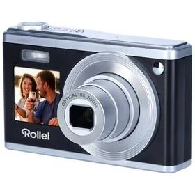 Rollei Compactline 10x Czarny/Srebrny - Aparaty Cyfrowe - miniaturka - grafika 1