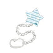 Akcesoria do smoczków - NUK NUK Łańcuszek do smoczków uspokajających GWIAZDKA 751367C - miniaturka - grafika 1