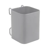 Pojemniki kuchenne - KUCHINOX Pojemnik kuchenny na reling EKA910A szary Kuchinox - miniaturka - grafika 1