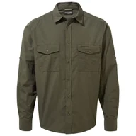 Koszulki sportowe męskie - Koszula męska Craghoppers Kiwi Long Sleeved Shirt Rozmiar: XXL / Kolor: zielony - miniaturka - grafika 1