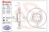 Tarcze hamulcowe - BREMBO Tarcza hamulcowa 09.C426.11 - miniaturka - grafika 1