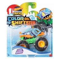 Samochody i pojazdy dla dzieci - Hot Wheels: Monster Trucks - Piraniaaaa - miniaturka - grafika 1