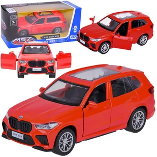 MSZ Model kolekcjonerski Licencjonowane metalowe Auto BMW X5M 1:43 - Samochody i pojazdy dla dzieci - miniaturka - grafika 1