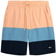 Spodenki męskie - Spodenki kąpielowe męskie 4F M024 łososiowe 4FSS23UBDSM024 64S-M - miniaturka - grafika 1