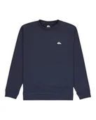Bluzy dla chłopców - Quiksilver Chłopięca bluza młodzieżowa Basic Crew (1 szt.) - miniaturka - grafika 1