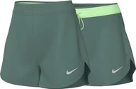 Spodenki damskie - Nike Spodenki damskie Attack Dri-Fit Mr 5In Short (ok. 12,5 cm), Bicoastal/Htr/Reflective Silv, DX6024-361, XS - miniaturka - grafika 1