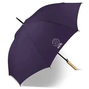 Happy Rain Earth 61109 Long AC Mulberry Purple parasol damski fioletowy - Parasole - miniaturka - grafika 1