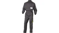 Odzież robocza - Delta Plus Kombinezon Panostyle zapinany na 1 zamek, z poliestru (65%) i bawełny (35%), 235G szaro zielony rozmiar XS M6COMGRTPT M6COMGRTPT - miniaturka - grafika 1
