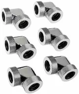Chłodzenie wodne - RAIJINTEK Pelias D140906 14mm 90 Grad Adapter - 6-Pack srebrny - miniaturka - grafika 1