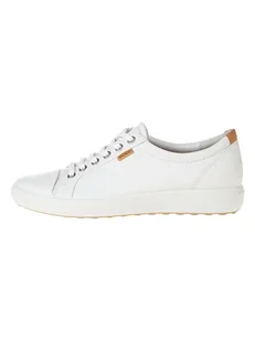 Ecco Sneakersy "SOFT 7" w kolorze białym - Trampki damskie - miniaturka - grafika 1