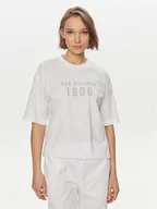 Koszulki i topy damskie - New Balance T-Shirt WT41519 Biały Oversize - miniaturka - grafika 1