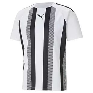 PUMA PUMA Koszulka męska Teamliga Striped Jersey Puma White-Puma Black XL 704920 - Koszulki męskie - miniaturka - grafika 1