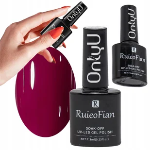 Czerwony Hybrydowy Lakier Do Paznokci Z Polyskiem Lakier Uv Onlyu/L023 - Lakiery do paznokci Czerwony Hybrydowy Lakier Do Paznokci Z Polyskiem Lakier Uv Onlyu/L023 - Lakiery do paznokci - miniaturka - grafika 1