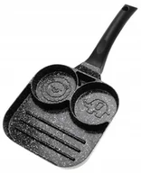 Patelnie - PATELNIA MARMUROWA do Placków Naleśników PANCAKES Jajek GRILLOWA 6052 - miniaturka - grafika 1