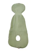 Akcesoria do fotelików - Wkładka antypotowa do fotelika 0-6 mc muślinowa szałwia - miniaturka - grafika 1