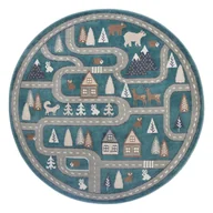 Dywany dla dzieci - Morski dywan dziecięcy ø 100 cm Streets – Hanse Home - miniaturka - grafika 1