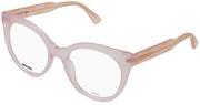 Okulary przeciwsłoneczne - Moschino Damskie okulary przeciwsłoneczne Mos613, różowe, 51, Rosa - miniaturka - grafika 1