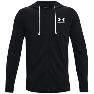 Męska bluza Under Armour Rival Terry LC FZ Rozmiar: XXL / Kolor: czarny - Bluzy sportowe męskie - miniaturka - grafika 1