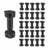 Meble modułowe i akcesoria - NÓŻKI REGULOWANE KUCHENNE MEBLOWE H-150 STOPKI DO SZAFKI SZAFEK MEBLI-25szt - miniaturka - grafika 1