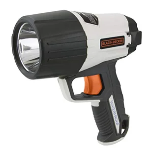 Black & Decker reflektor LED - wodoodporna i ładowalna latarka LED z trybem oszczędzania energii Halo (500 lumenów, 5 W) - Latarki - miniaturka - grafika 1