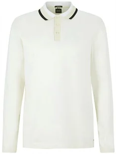 Bawełniana koszulka męska Hugo Boss z długim rękawem jasny longsleeve r. L - Koszulki męskie - miniaturka - grafika 1